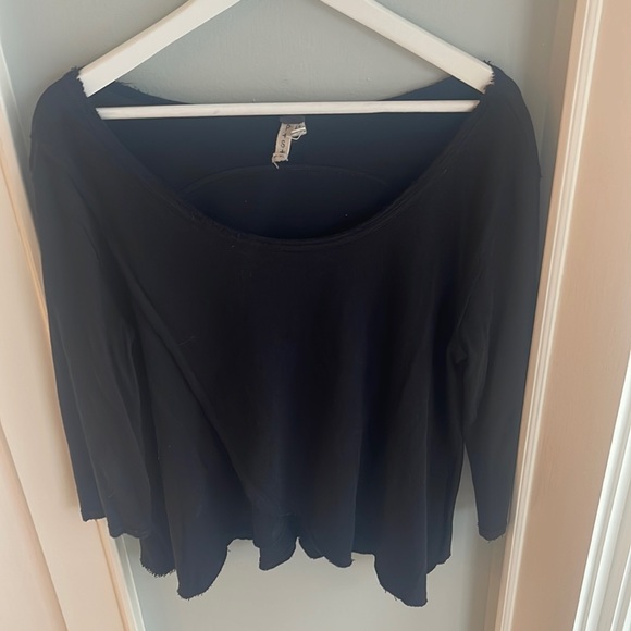 Free People Bonsai Tulip Hem 3/4 Tee - Picture 3 of 5